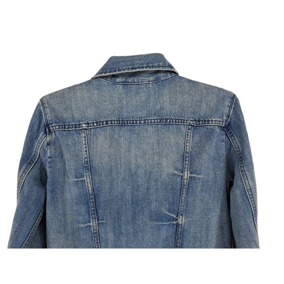 Levi Strauss Denim Jacket Women's Size Small Medium Wash - Picture 4 of 7